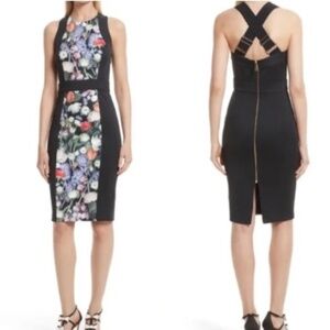 Ted Baker Kensington Floral Dress Size 3